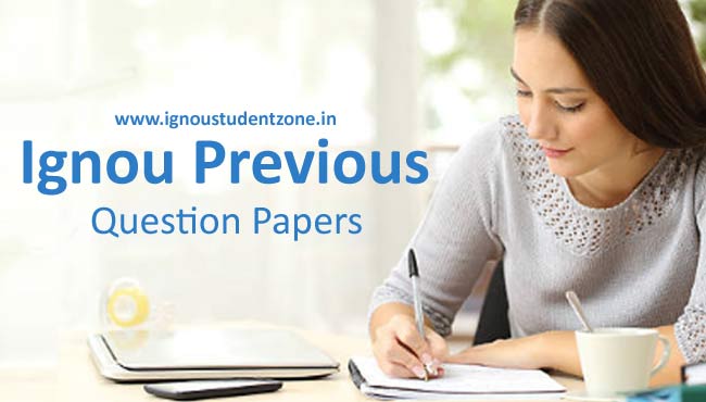 Ignou Previous Question papers