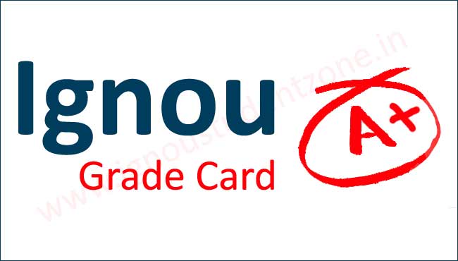 Ignou Grade Card