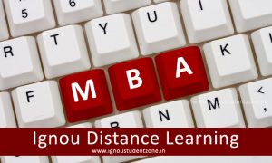 Ignou Distance MBA admission