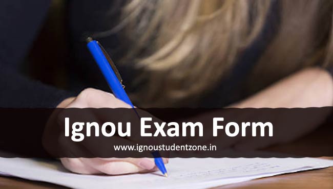 Ignou Exam Form