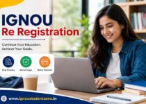 IGNOU re registration process for students through Samarth portal online