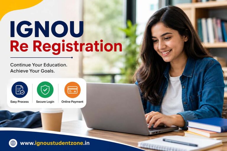 IGNOU Re Registration July 2026 (Last Date, Login & Process)