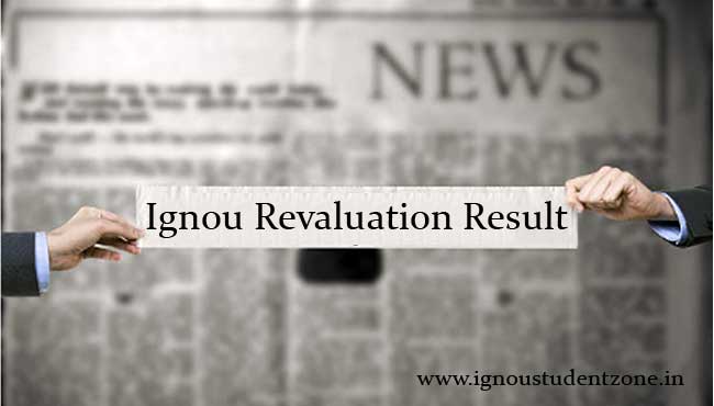 Ignou revaluation result