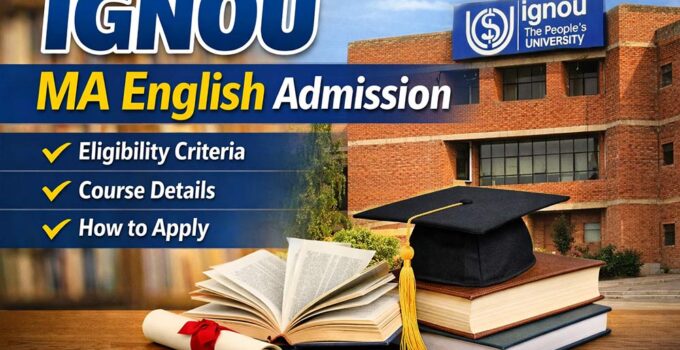 Ignou MA English Admission
