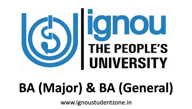 Ignou BA Major & Ignou BA General