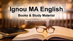 Ignou MA English books & Study Material