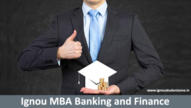 Ignou MBA Banking and Finance