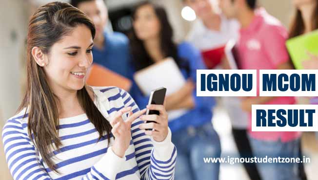 Ignou MCOM result