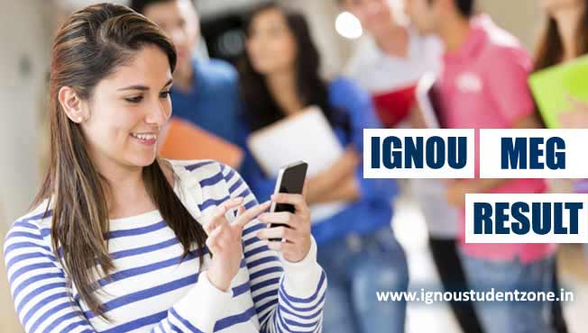 Ignou MEG result - MA English