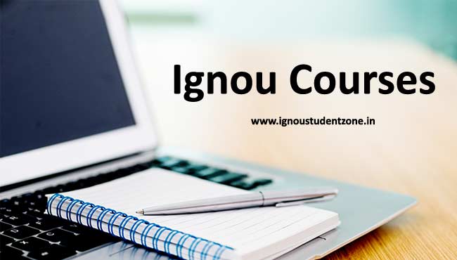 Ignou courses list