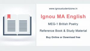 Ignou MEG 1 Book