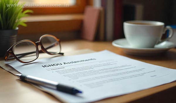 IGNOU Assignments PDF download