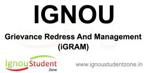 Ignou Grievances Cell and Status