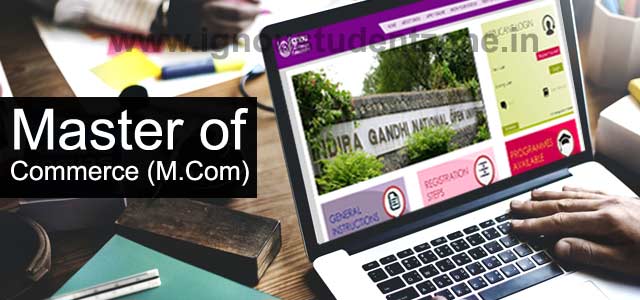 Ignou M.Com Online admission