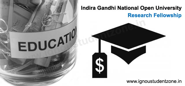 ignou scholarship for mphil/phd students