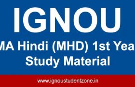 Master of Arts in Hindi - Ignou Student Zone