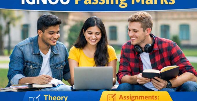 IGNOU Passing Marks guide for theory and assignment evaluation system