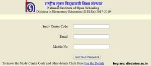 NIOS DELED registration for State nodal officer and Study cenytre coordinator