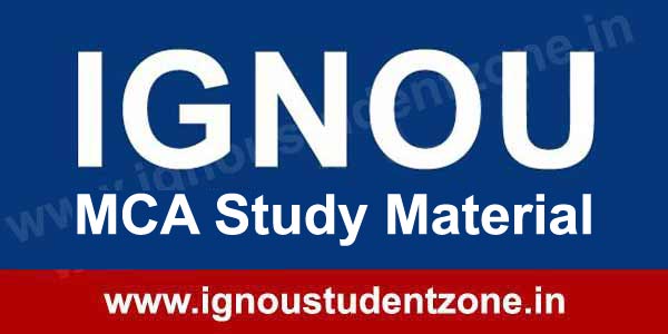 IGNOU MCA Books & Study Material free