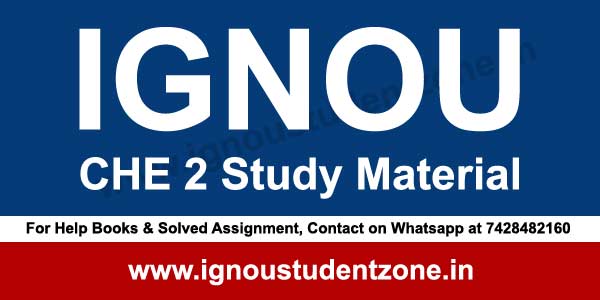 ignou che 2 study material & books free download