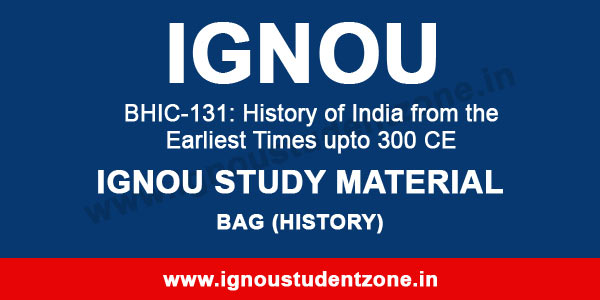 IGNOU BHIC 131 Study Material