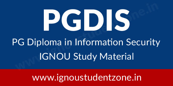 IGNOU PGDIS Study Material