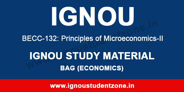 IGNOU BECC 132 Study Material