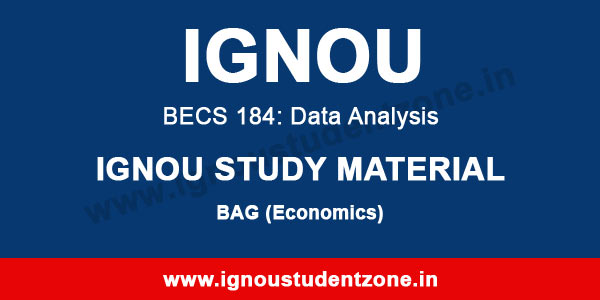 IGNOU BECS 184 Study Material