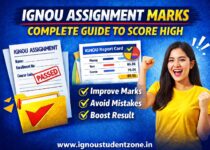 IGNOU assignment marks guide showing how to improve marks and boost final result