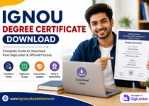 IGNOU degree certificate download process through DigiLocker and convocation guide
