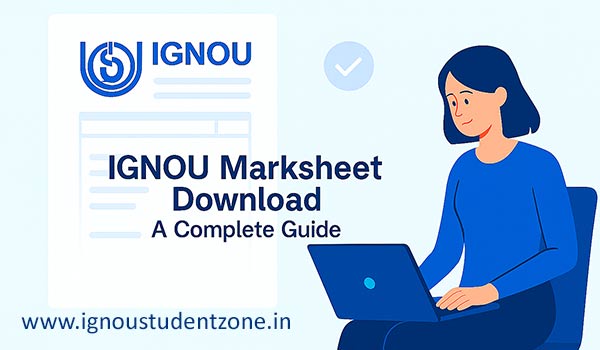 IGNOU Marksheet Download