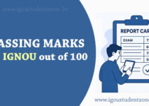 What are passing marks in IGNOU out of 100