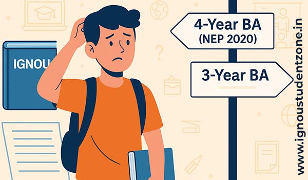 Is IGNOU BA a 4 Year Course