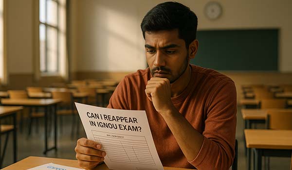 can i reappear in ignou exam - check complete student guide