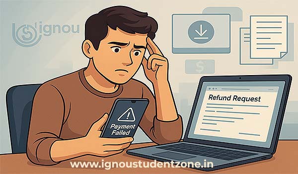 how to get refund from IGNOU
