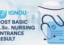 IGNOU Post Basic BSC Nursing Entrance Result