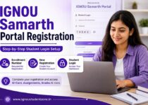 IGNOU Samarth Portal registration process for new students using enrollment number