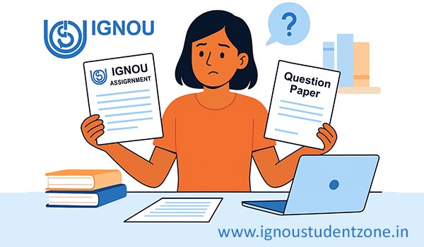 Is it mandatory to attach question paper in IGNOU Assignments?