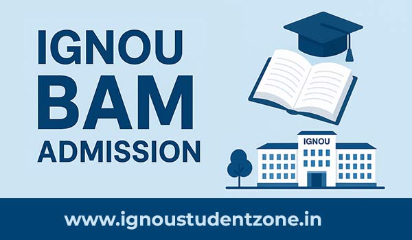 IGNOU BAM admission