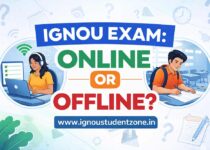 IGNOU exam online or offline mode explained with comparison