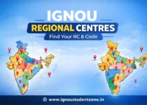 IGNOU regional centres list with RC codes and student support network