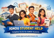 IGNOU student help complete guide for IGNOU students including admission assignments results hall ticket and study material